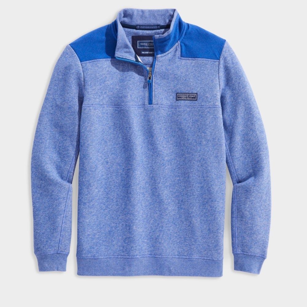 Vineyard Vines Saltwater Fleece Shep Shirt NWT
